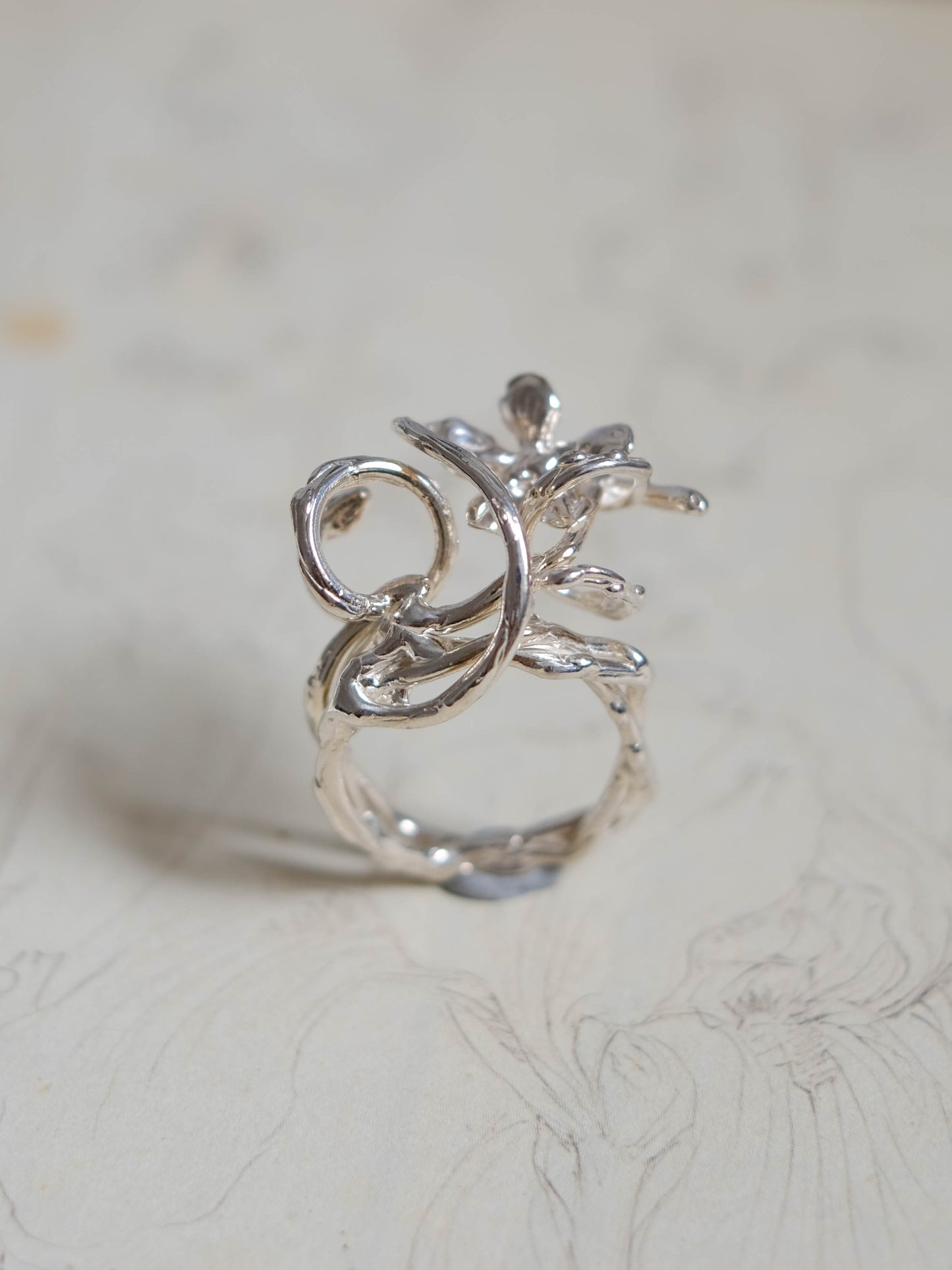 From the ground ring