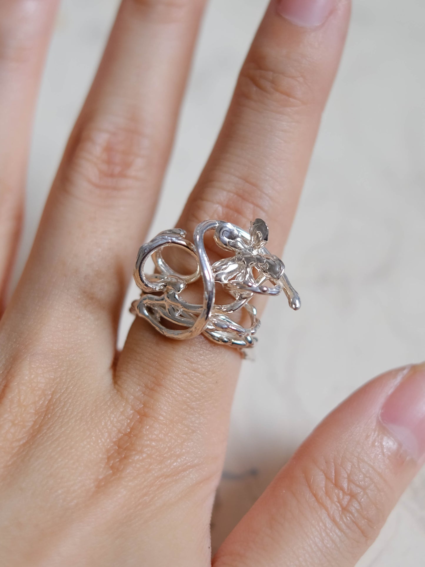 From the ground ring