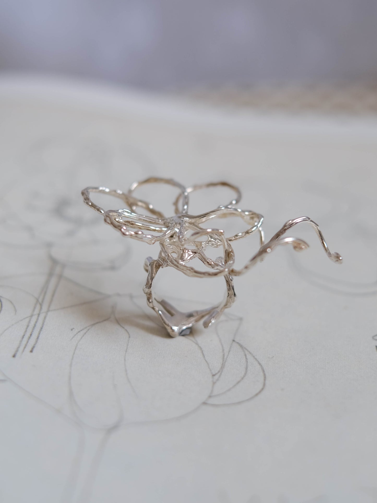 A sketch of a flower pt. 1