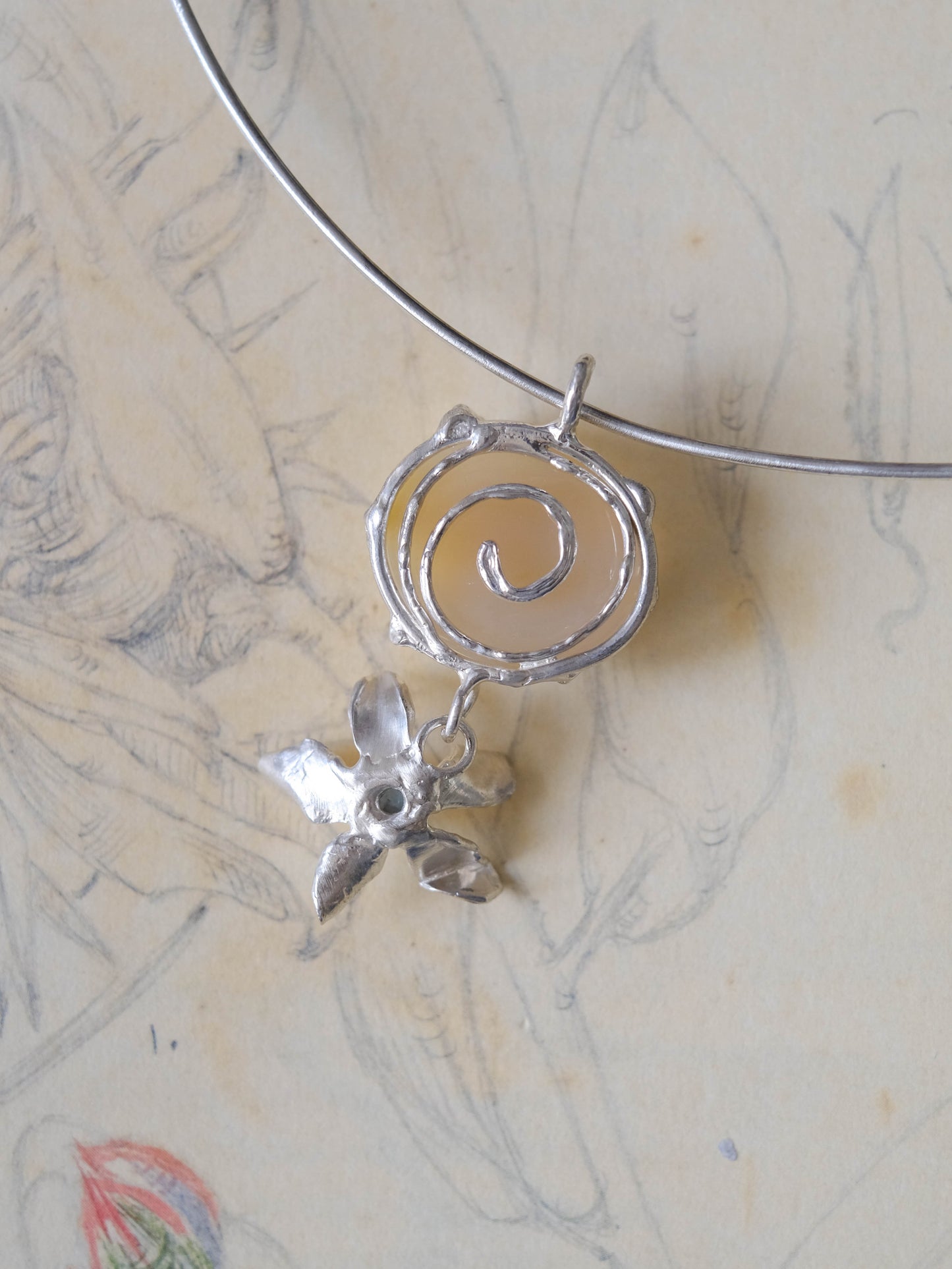 Jupiter collar necklace