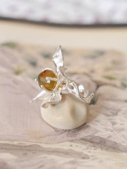 Unravel floral ring