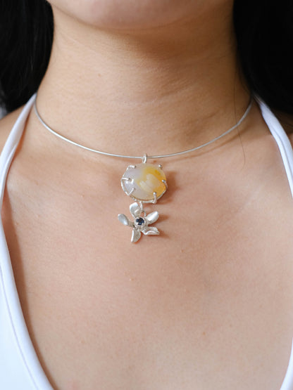 Jupiter collar necklace