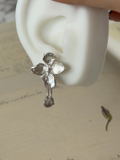 Spiral earrings